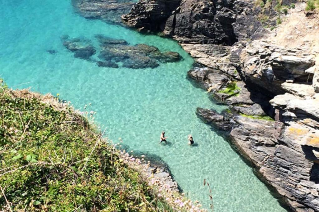 Lovely Cornish Cottage In Small Village Setting Saint Hilary  エクステリア 写真